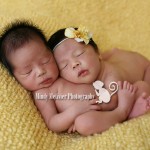 Newborns: Mika and Trey | Hawaii Newborn Twin Photographer