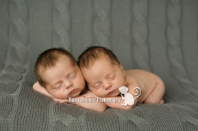 Hawaii Twin Newborn Photo