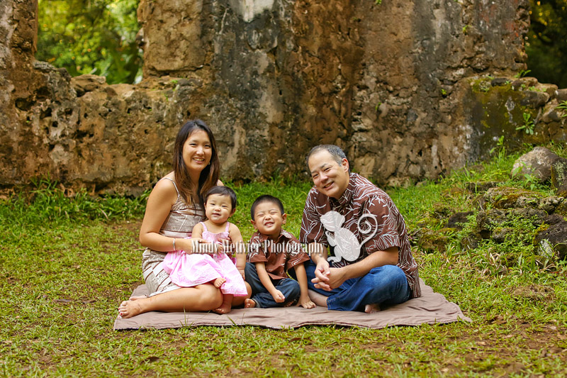 Honolulu Oahu Hawaii Baby Family Photo Mindy Metivier